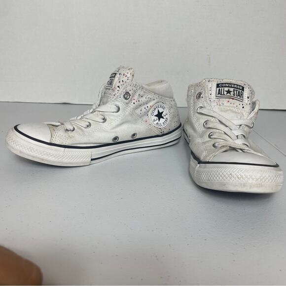 Converse All Star High Top Polka Dot Women’s Size 5 Shoe - Picture 1 of 6